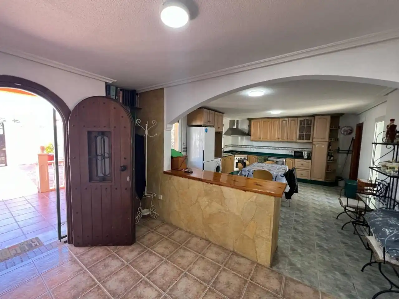 Cocina de Casa o chalet en venta en Elche / Elx con Aire acondicionado, Jardín privado y Terraza