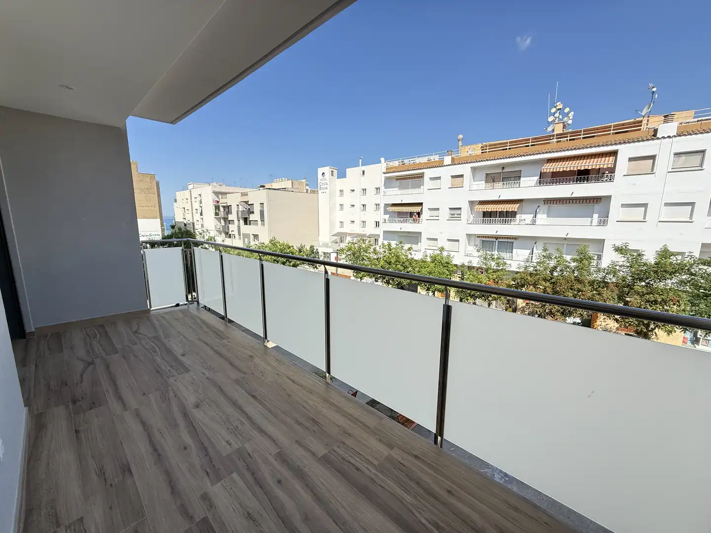Terrace of Flat for rent in Roses