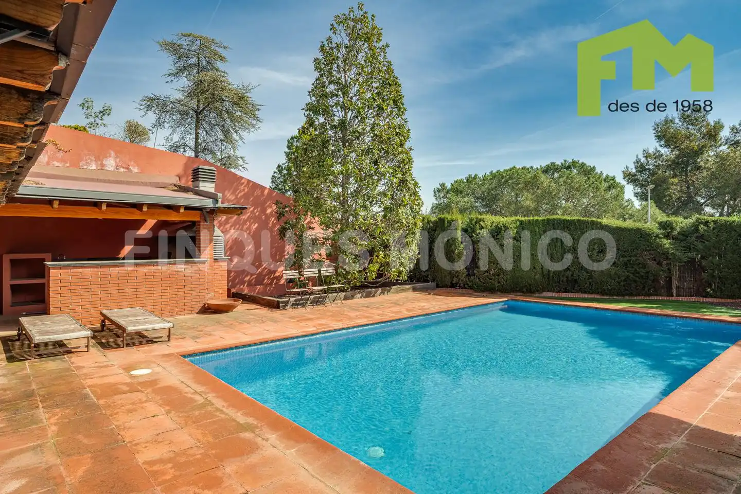 Jardín de Casa o chalet en venta en Teià con Aire acondicionado, Calefacción y Jardín privado