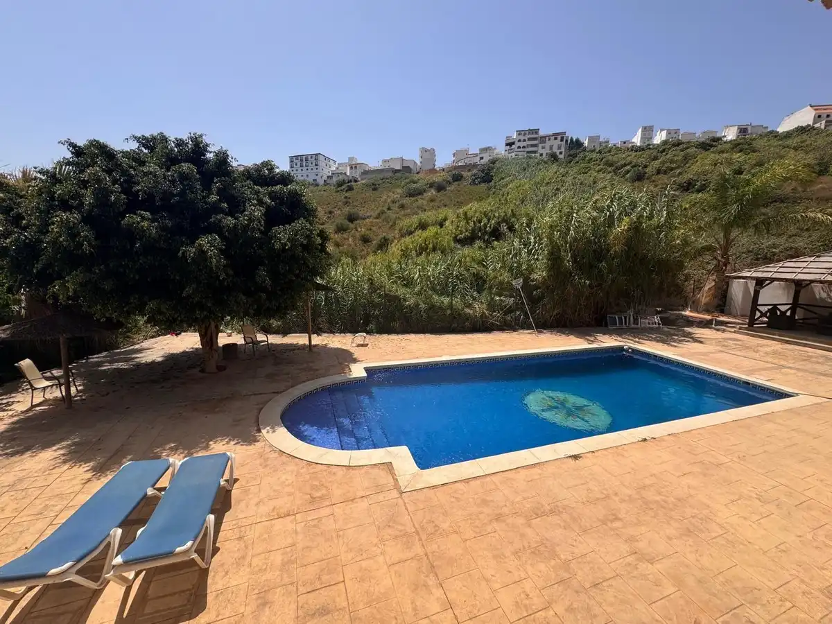 Piscina de Casa o xalet en venda en Manilva amb Terrassa i Traster