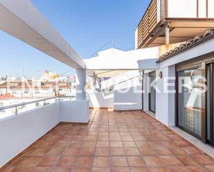 Terrace of Attic for sale in  Valencia Capital  with Air Conditioner, Terrace and Balcony