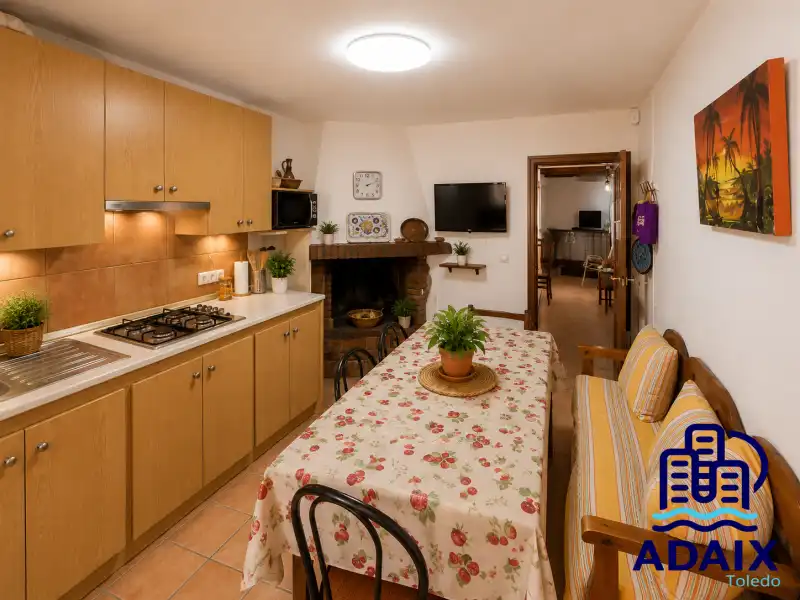 Cocina de Casa o chalet en venta en La Villa de Don Fadrique con Calefacción