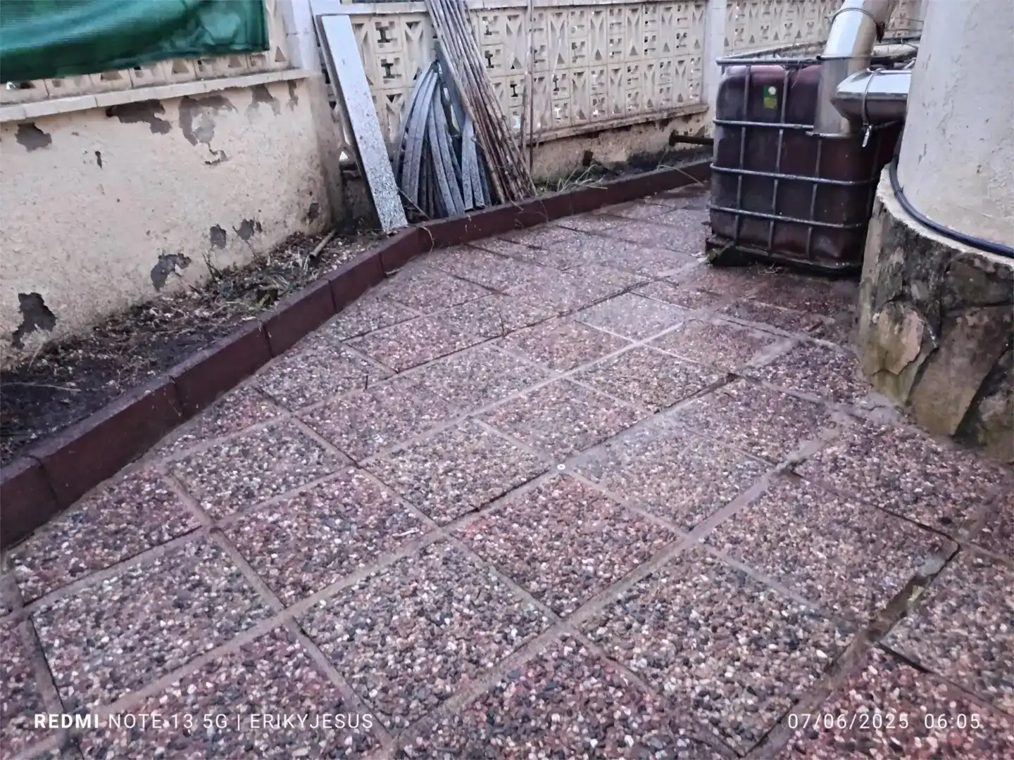 Terraza de Piso para compartir en Pineda de Mar con Jardín privado, Trastero y Lavadora