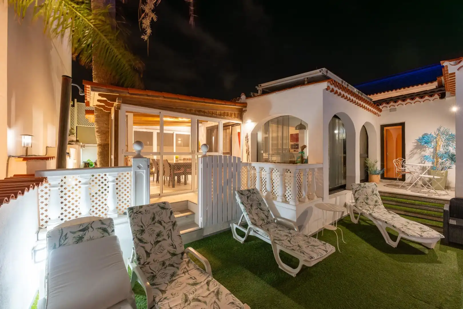 Terrassa de Casa o xalet en venda en San Miguel de Abona amb Aire condicionat, Jardí privat i Terrassa