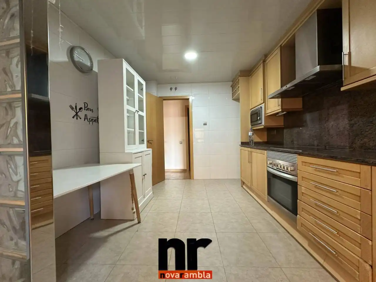 Kitchen of Flat for rent in Ripollet  with Heating, Parquet flooring and Storage room