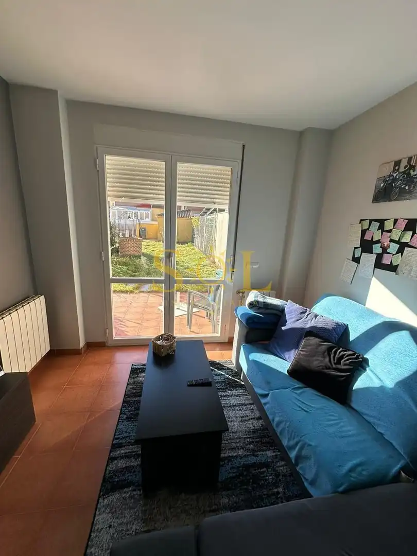 Terraza de Casa adosada en venta en Hospital de Órbigo con Calefacción, Jardín privado y Parquet