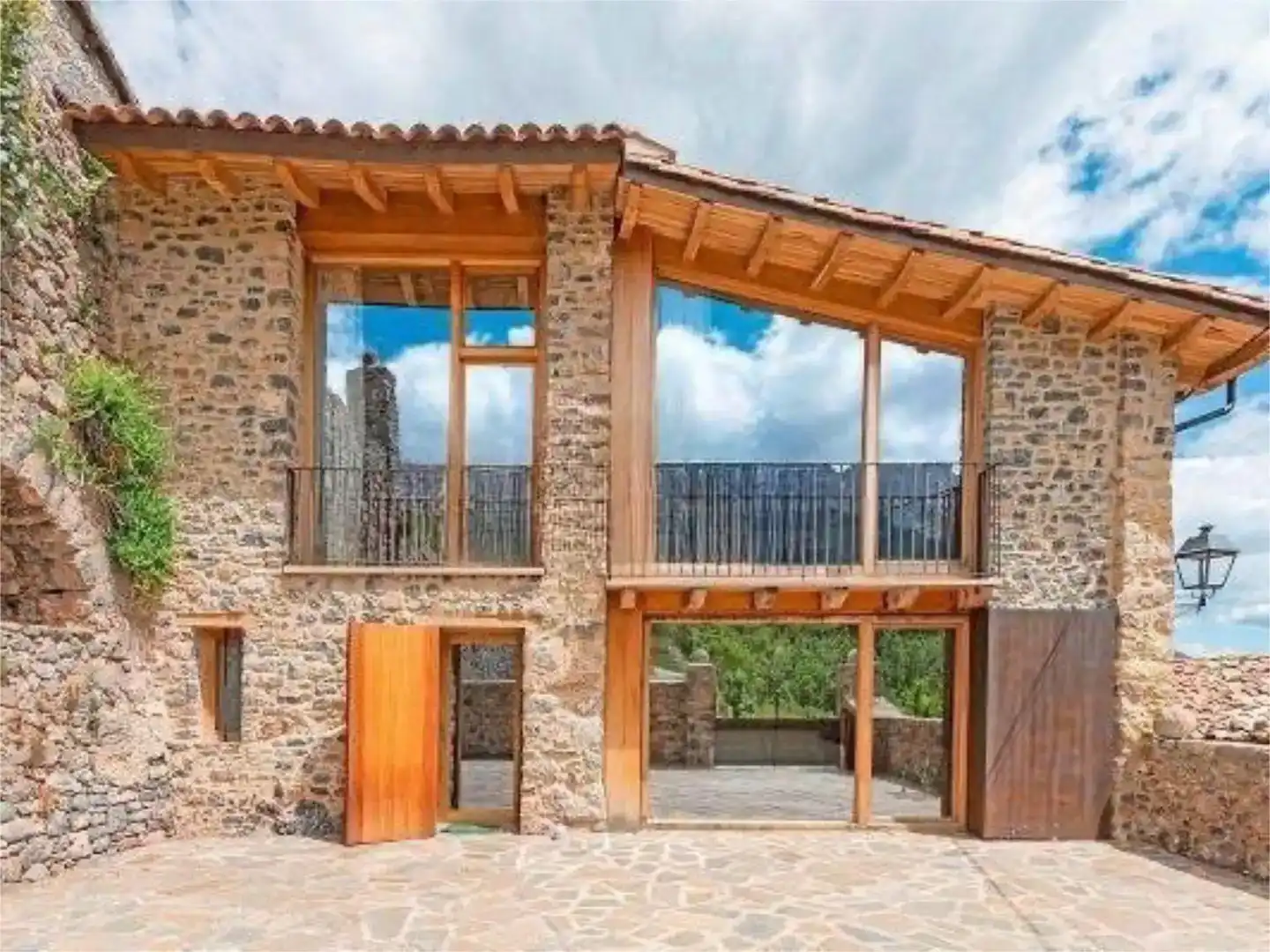 Exterior view of Houses for rent in Cava  with Private garden, Parquet flooring and Furnished