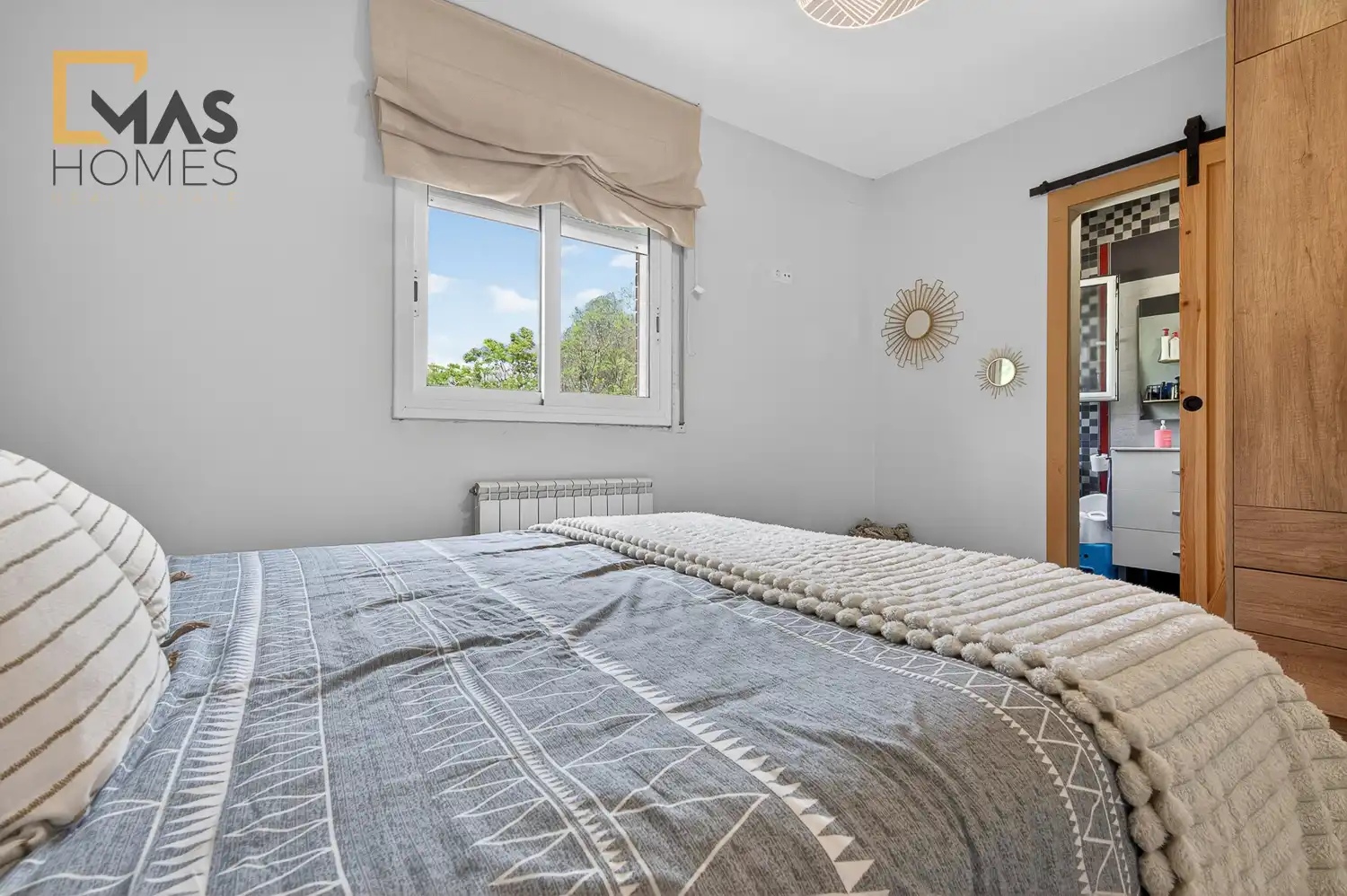 Bedroom of Houses for sale in Sant Cugat del Vallès  with Air Conditioner, Heating and Storage room