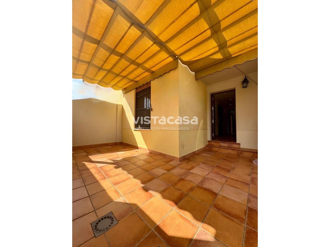 Exterior view of Single-family semi-detached for sale in Mairena del Alcor  with Air Conditioner