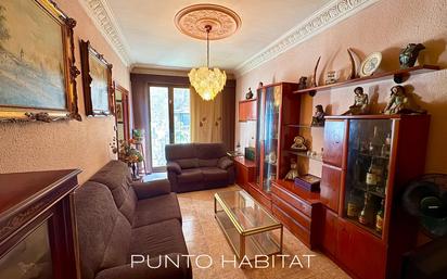 Living room of Flat for sale in  Barcelona Capital  with Air Conditioner and Balcony
