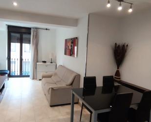 Sala d'estar de Pis de lloguer en Manresa amb Moblat