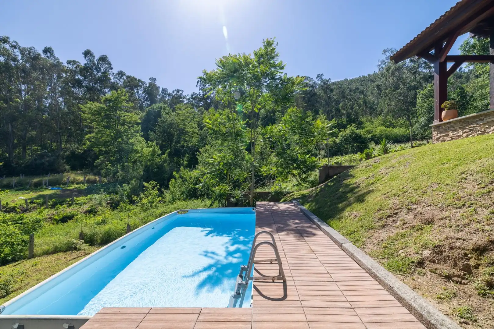 Piscina de Casa o chalet en venta en Salceda de Caselas con Calefacción, Jardín privado y Terraza