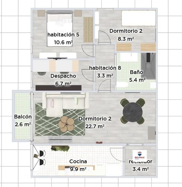Piso en venta en  Sevilla Capital con Aire acondicionado y Terraza
