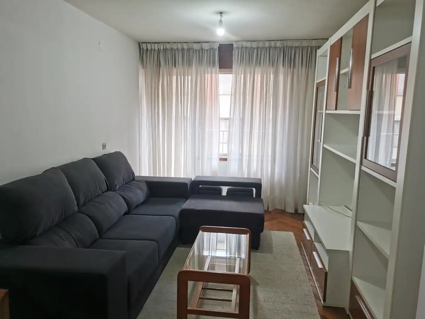 Wohnzimmer von Wohnung zur Miete in Santiago de Compostela  mit Heizung und Möbliert