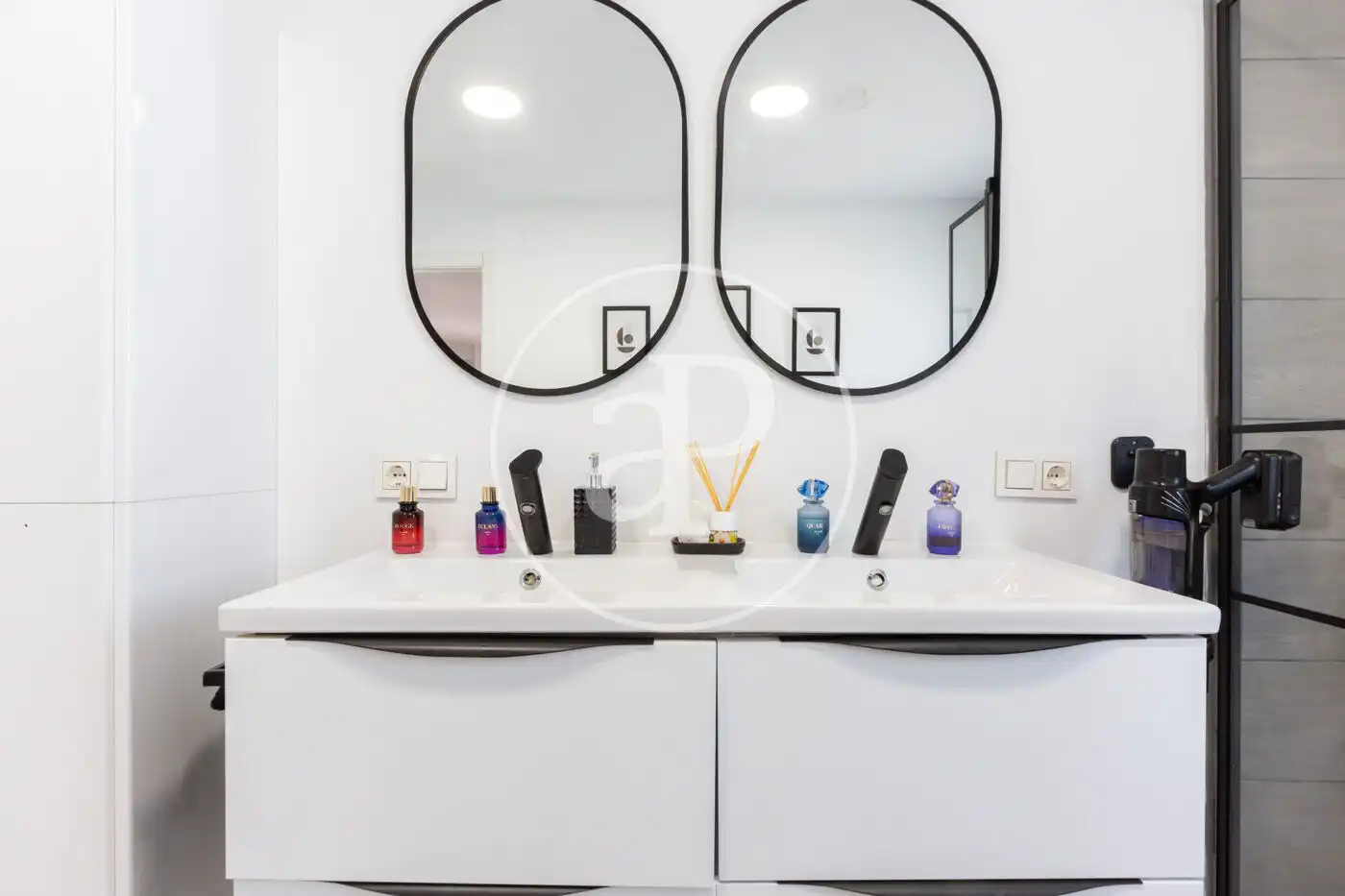 Baño de Casa o chalet en venta en La Pobla de Vallbona con Aire acondicionado, Jardín privado y Terraza