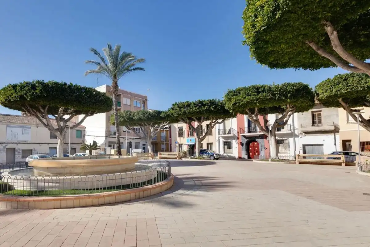 Vista exterior de Piso en venta en San Fulgencio con Jardín privado y Piscina