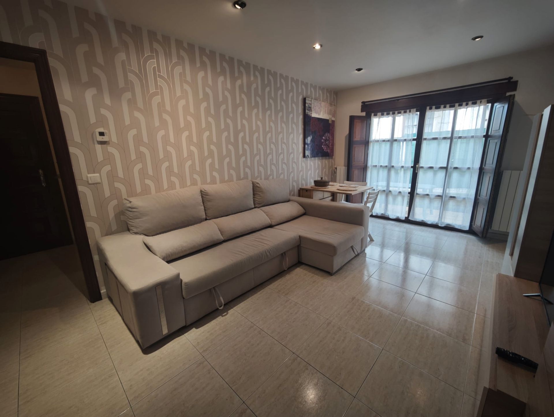 Living room of Planta baja to rent in Piélagos  with Heating, Private garden and Parquet flooring
