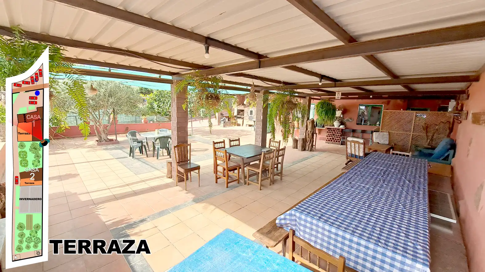 Finca rústica en venta en Ingenio con Terraza, Horno y TV