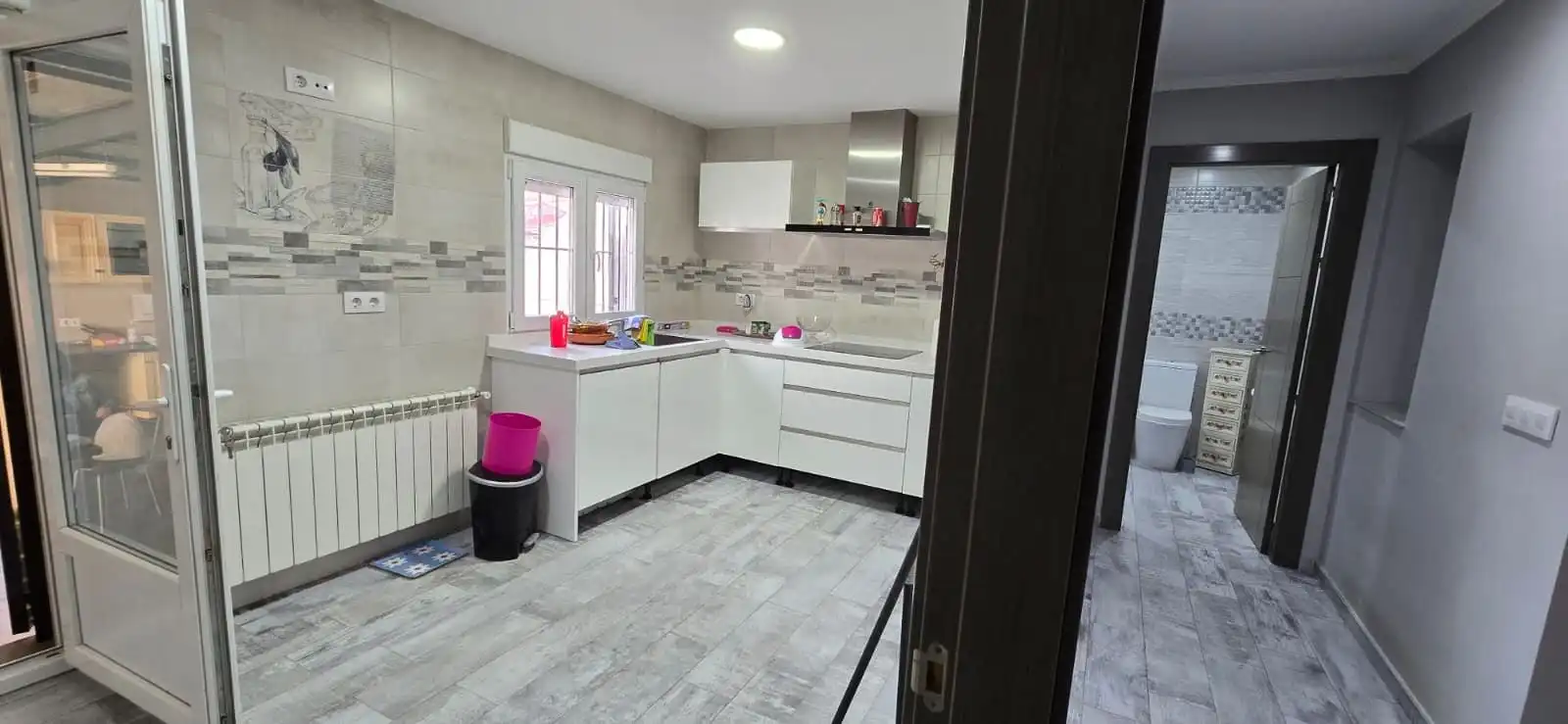Cocina de Casa o chalet en venta en Puertollano con Aire acondicionado, Calefacción y Terraza