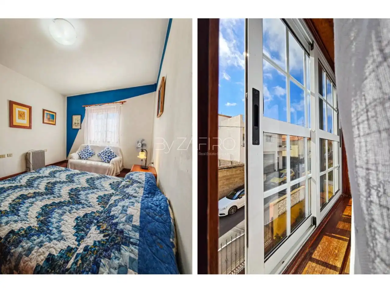 Dormitori de Casa o xalet en venda en San Cristóbal de la Laguna amb Jardí privat, Parquet i Terrassa