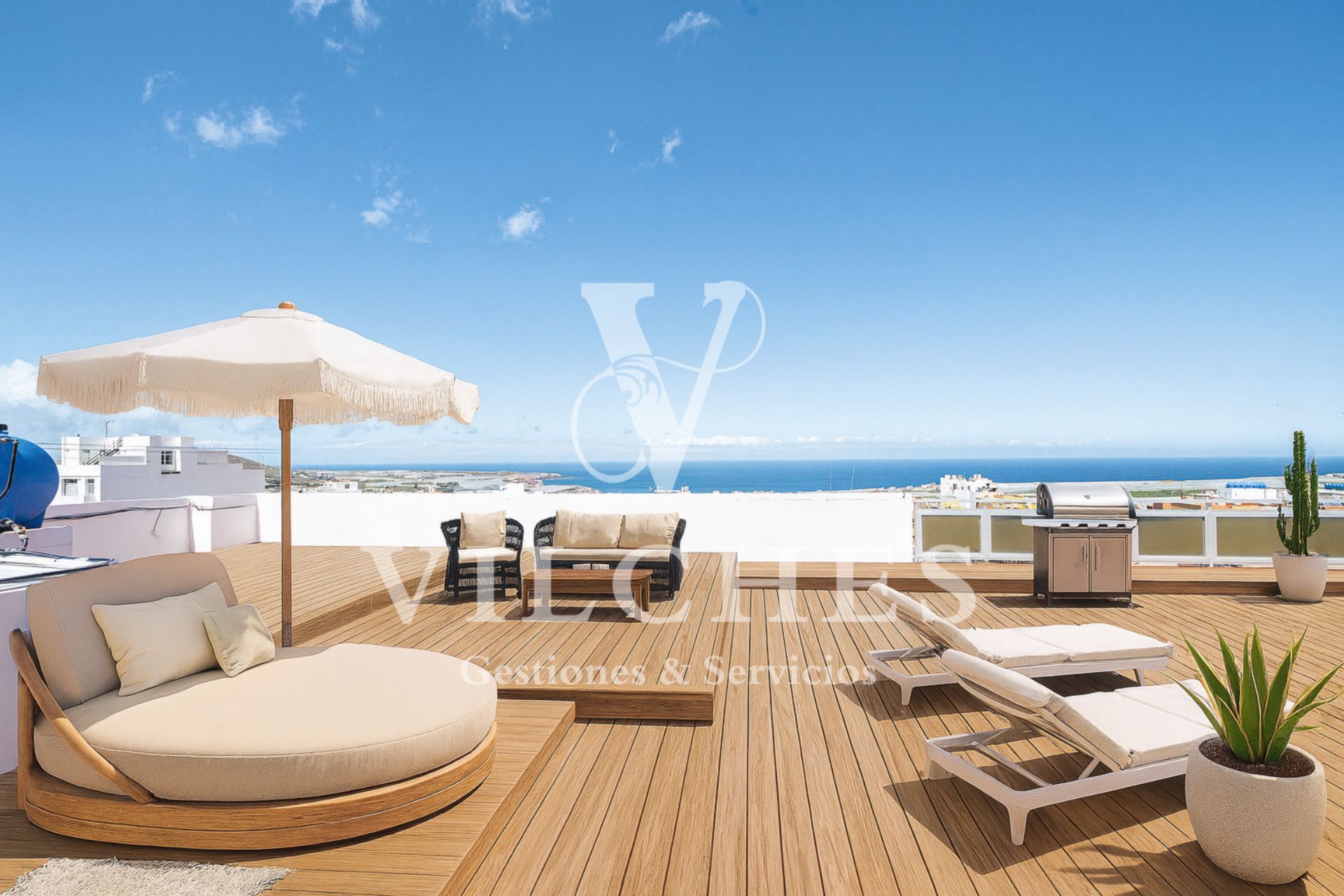 Terrace of Flat for sale in Gáldar  with Terrace and Balcony