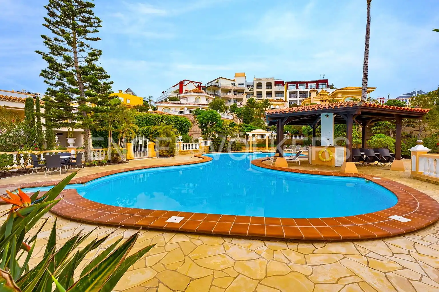 Swimming pool of Houses for sale in Costa Adeje