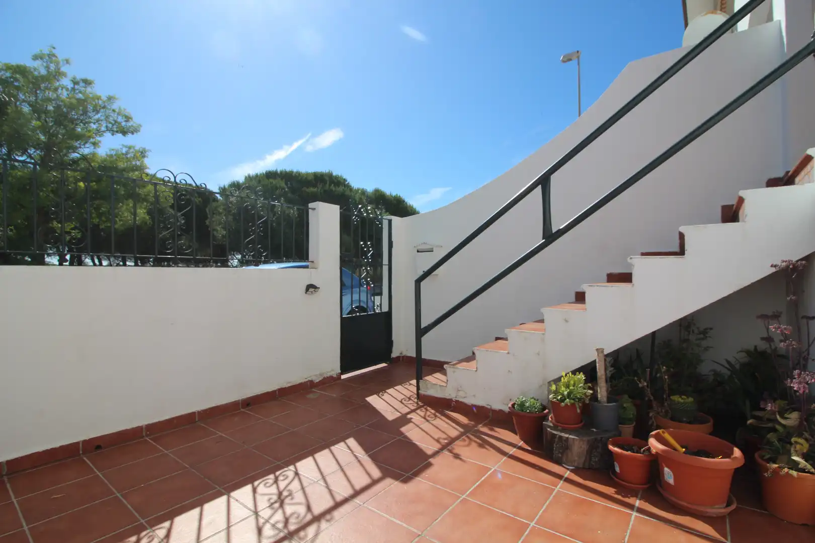 Garden of Detached homes for sale in El Portil  with Terrace, Storage room and Community pool
