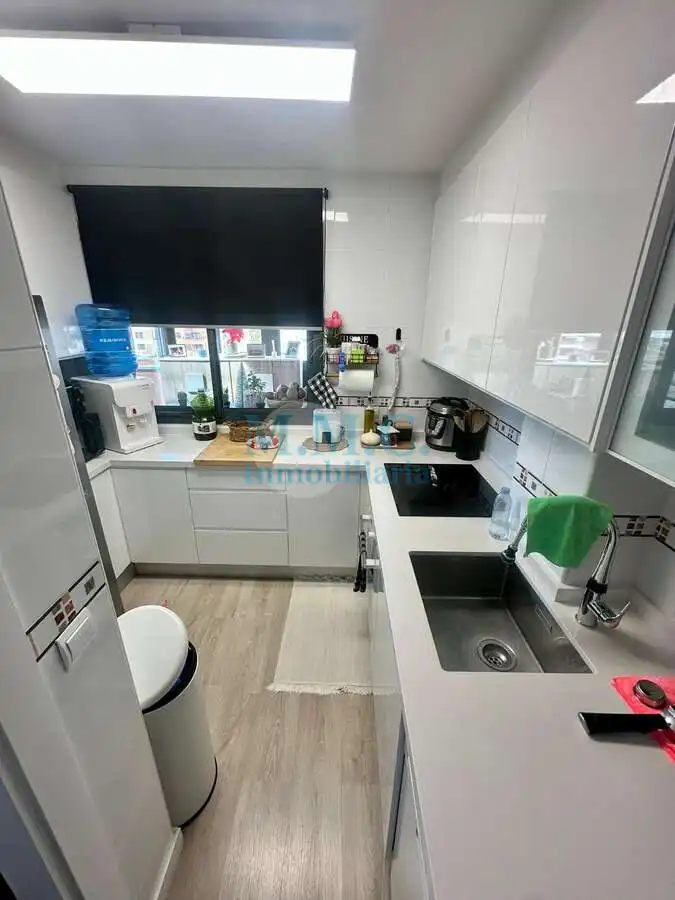 Kitchen of Attic for sale in Roquetas de Mar  with Air Conditioner, Terrace and Furnished