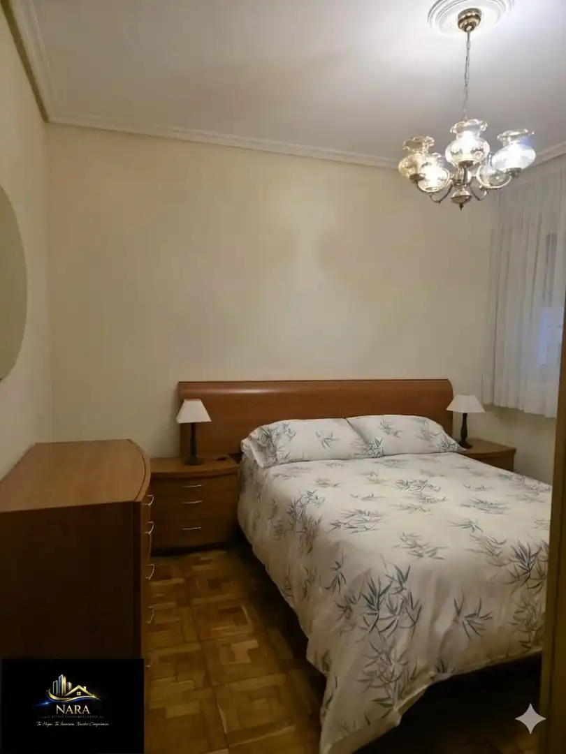 Schlafzimmer von Wohnung zum Verkauf in Santander mit Heizung, Parkett und Möbliert