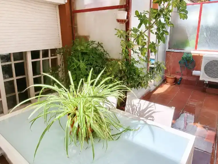 Terrace of Flat for sale in Badalona  with Air Conditioner