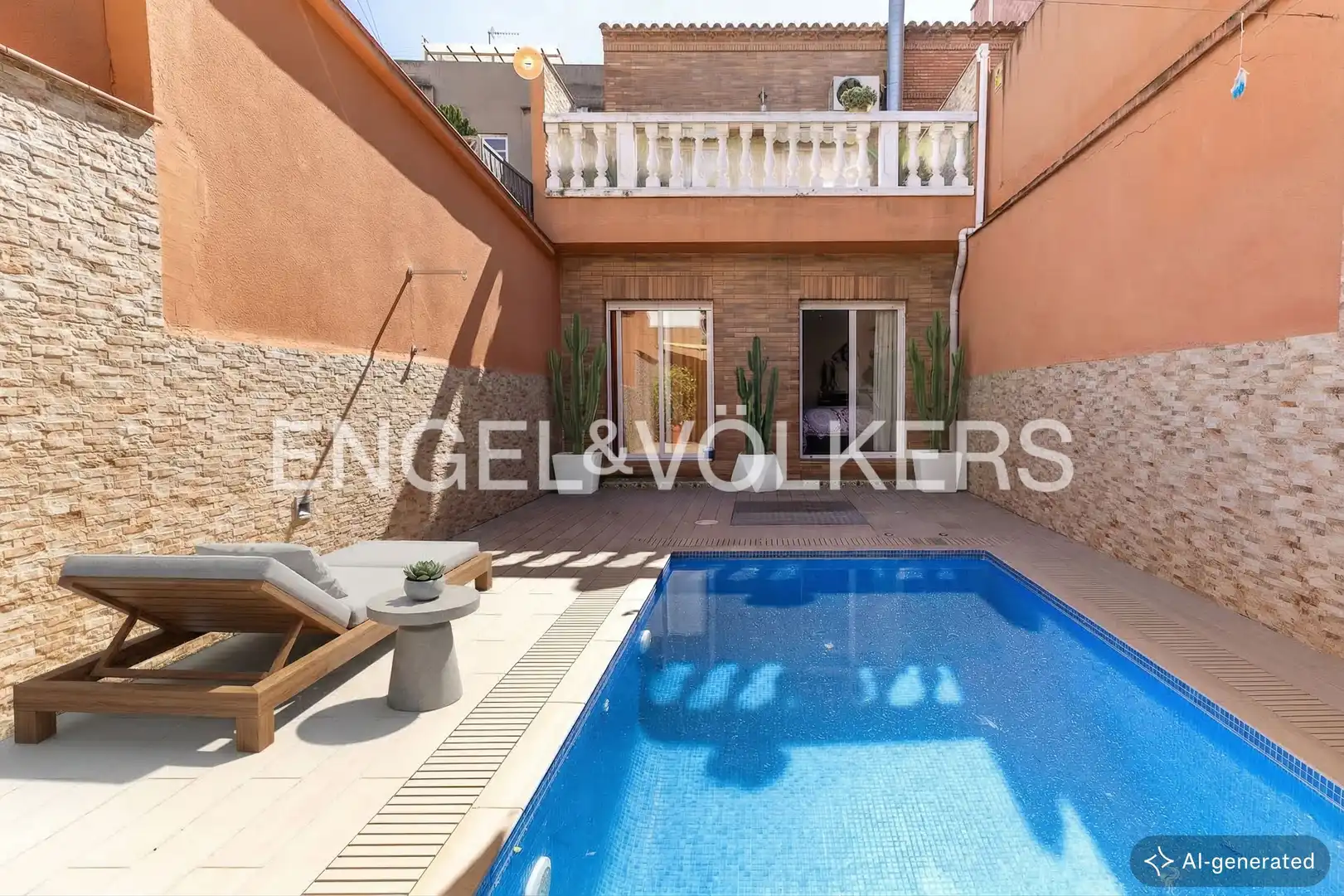 Piscina de Casa o xalet en venda en Barcelona amb Aire condicionat, Calefacció i Parquet