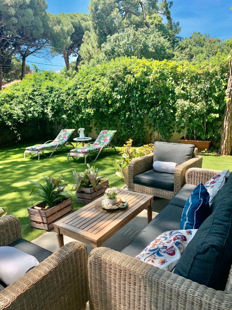 Terrace of House or chalet to rent in Castelldefels  with Air Conditioner, Heating and Private garden