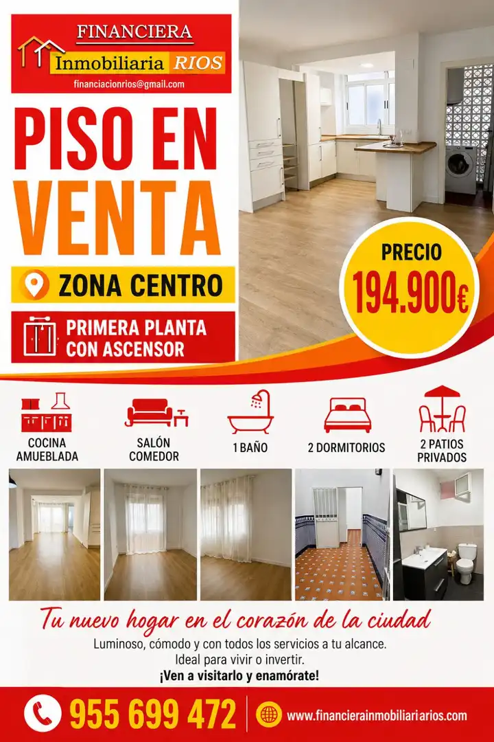 Pis amb ascensor en venda a Centro