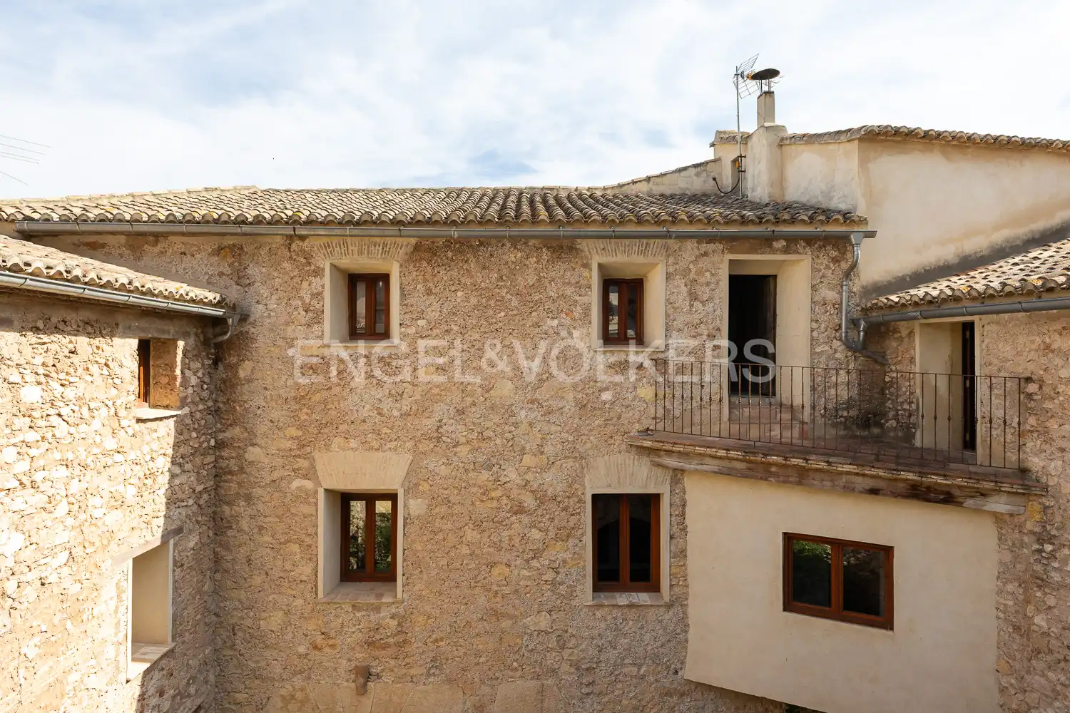 Vista exterior de Casa o chalet en venta en Manuel con Aire acondicionado, Calefacción y Parquet