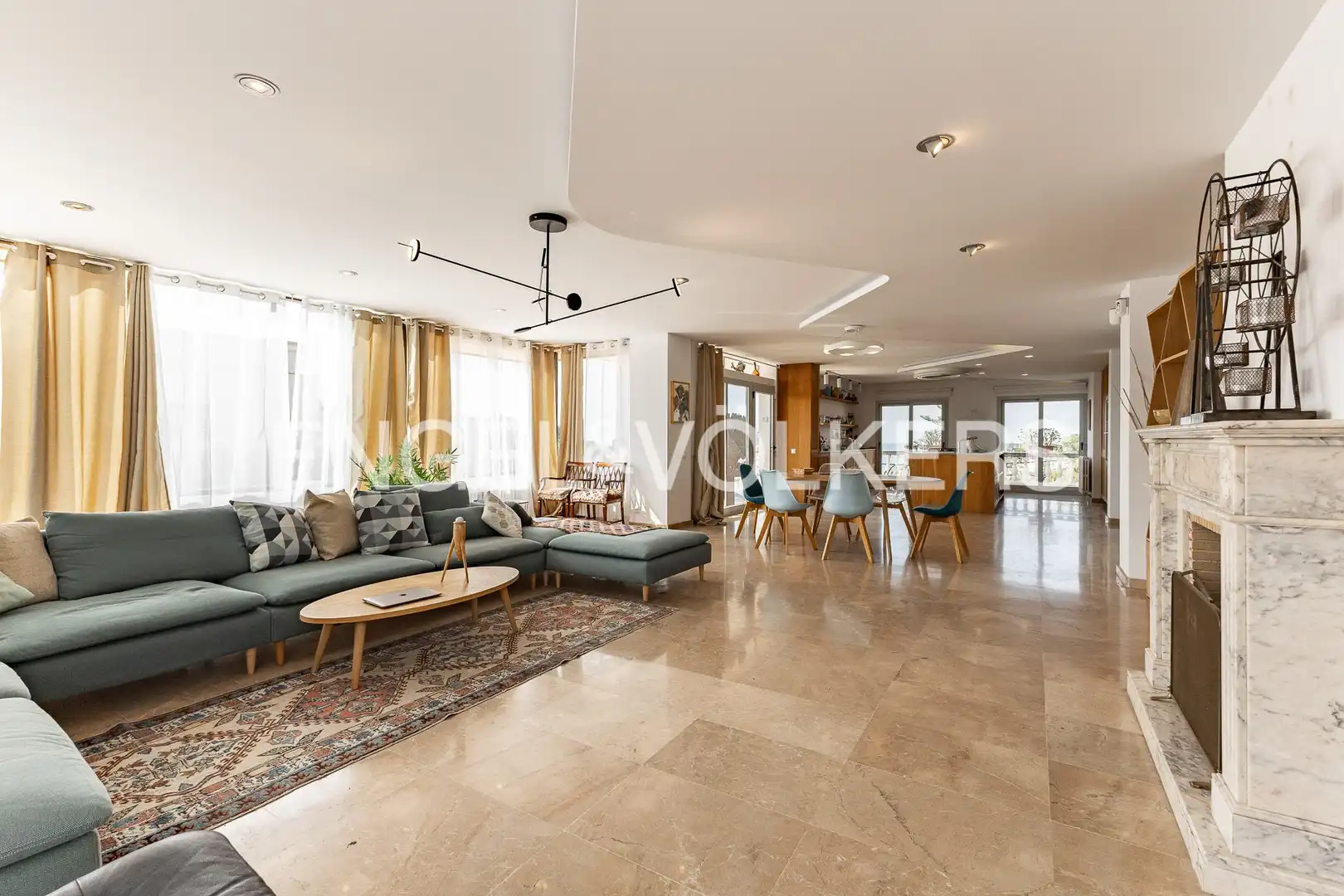 Living room of Houses for rent in Caldes d'Estrac  with Air Conditioner, Heating and Private garden