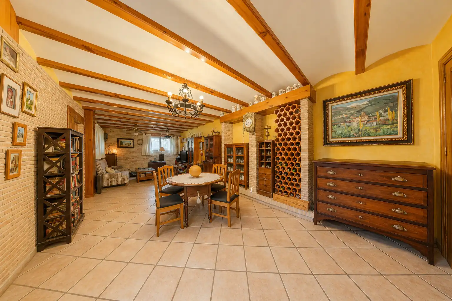 Dining room of Houses for sale in Murcia  with Air Conditioner, Private garden and Terrace