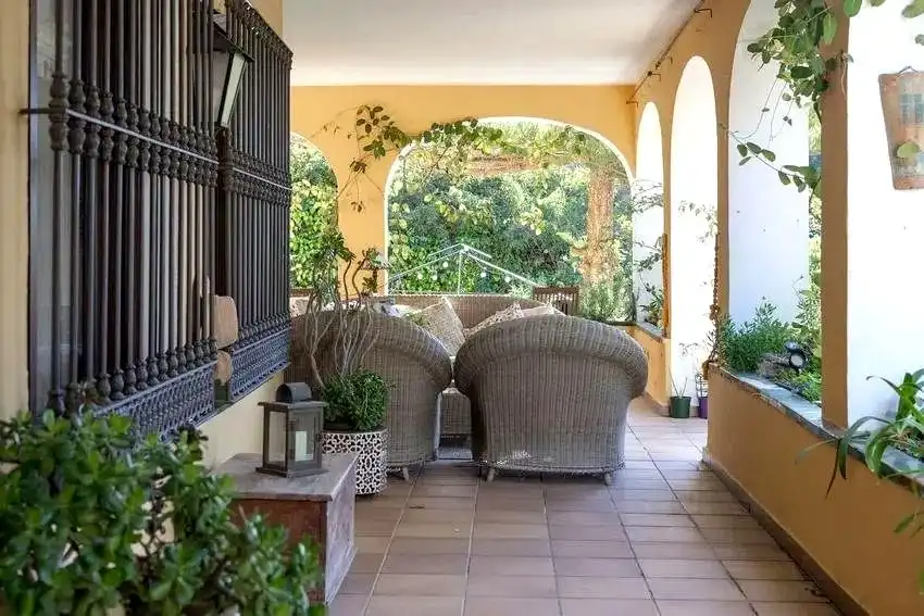 Terrasse von Haus oder Chalet zum Verkauf in Málaga mit Klimaanlage, Heizung und Privatgarten