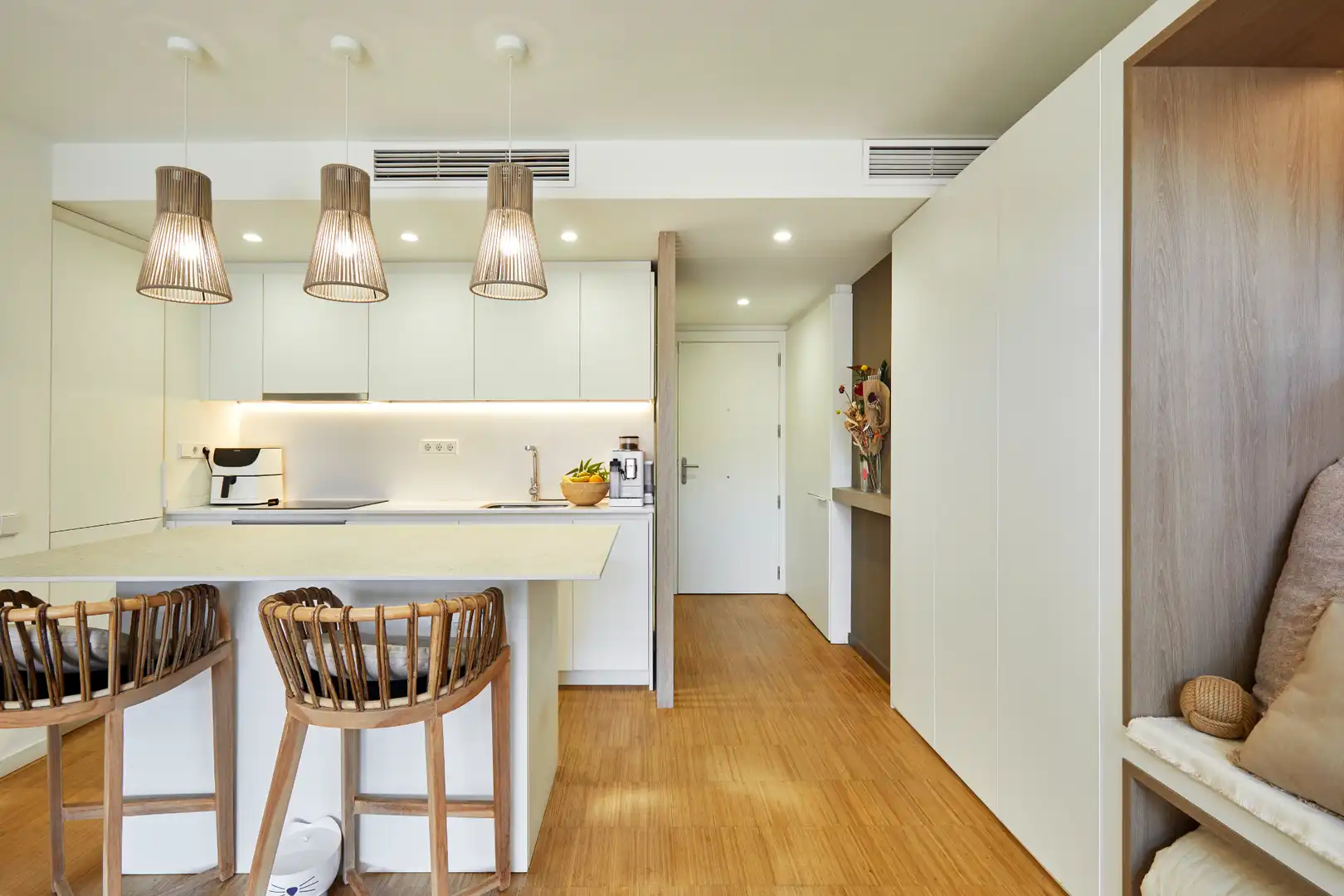 Cocina de Dúplex en venta en Barcelona con Aire acondicionado, Calefacción y Parquet