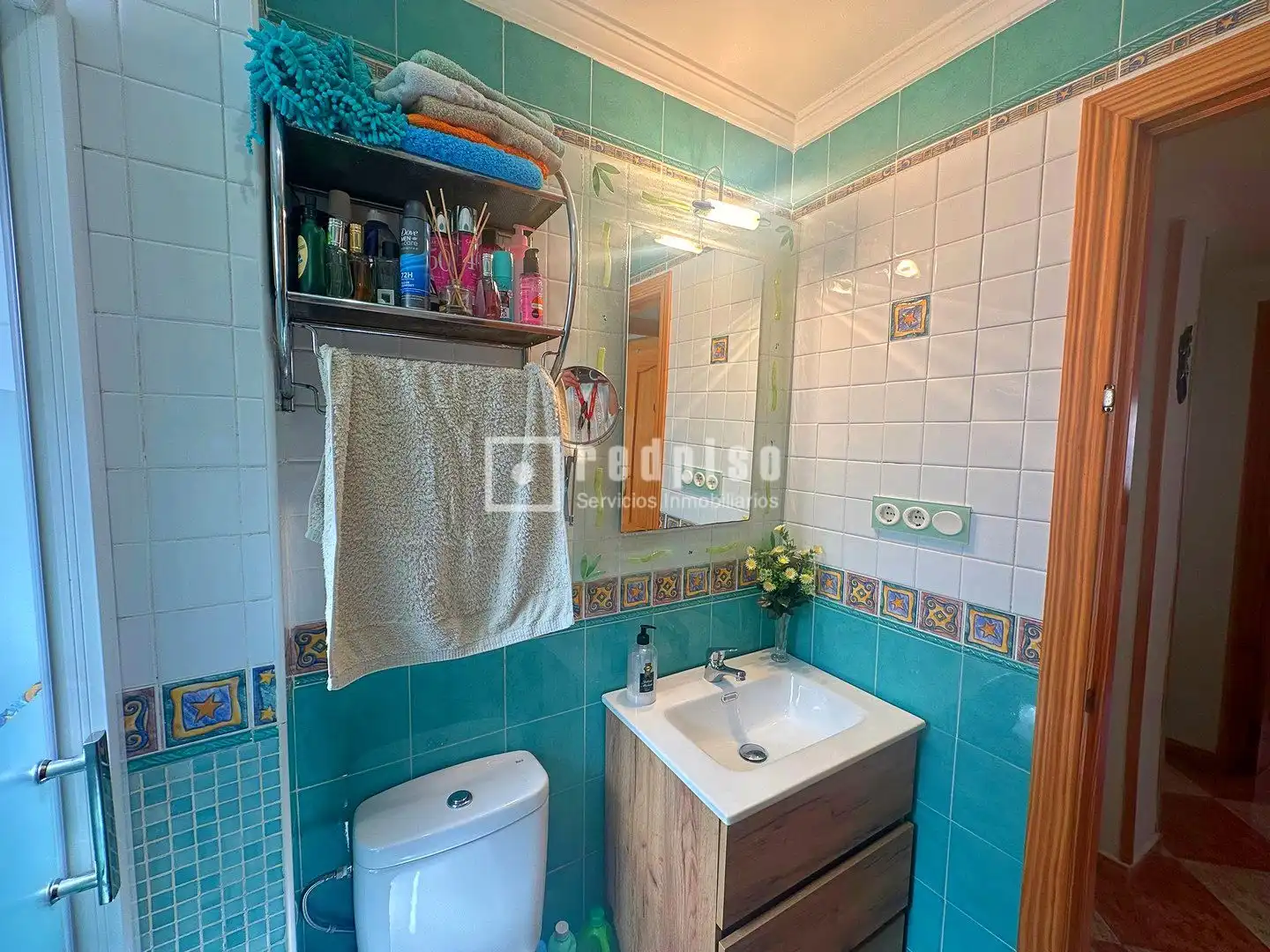 Badezimmer von Wohnung zum Verkauf in Málaga mit Klimaanlage, Heizung und Terrasse