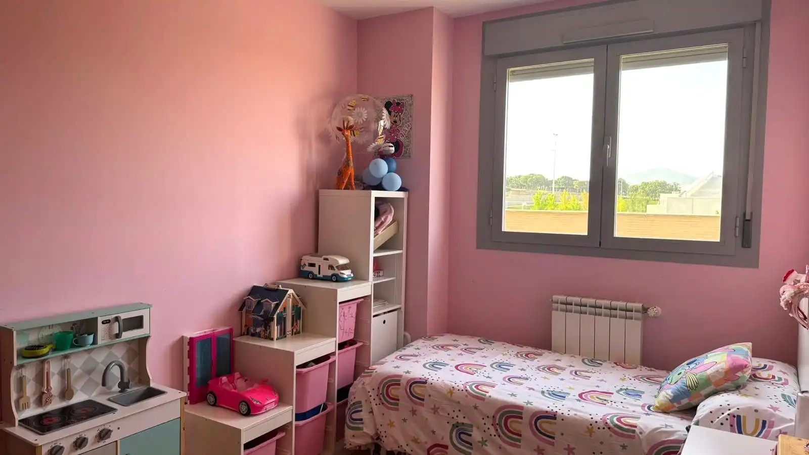 Bedroom of Flat for sale in Tres Cantos  with Heating, Parquet flooring and Terrace