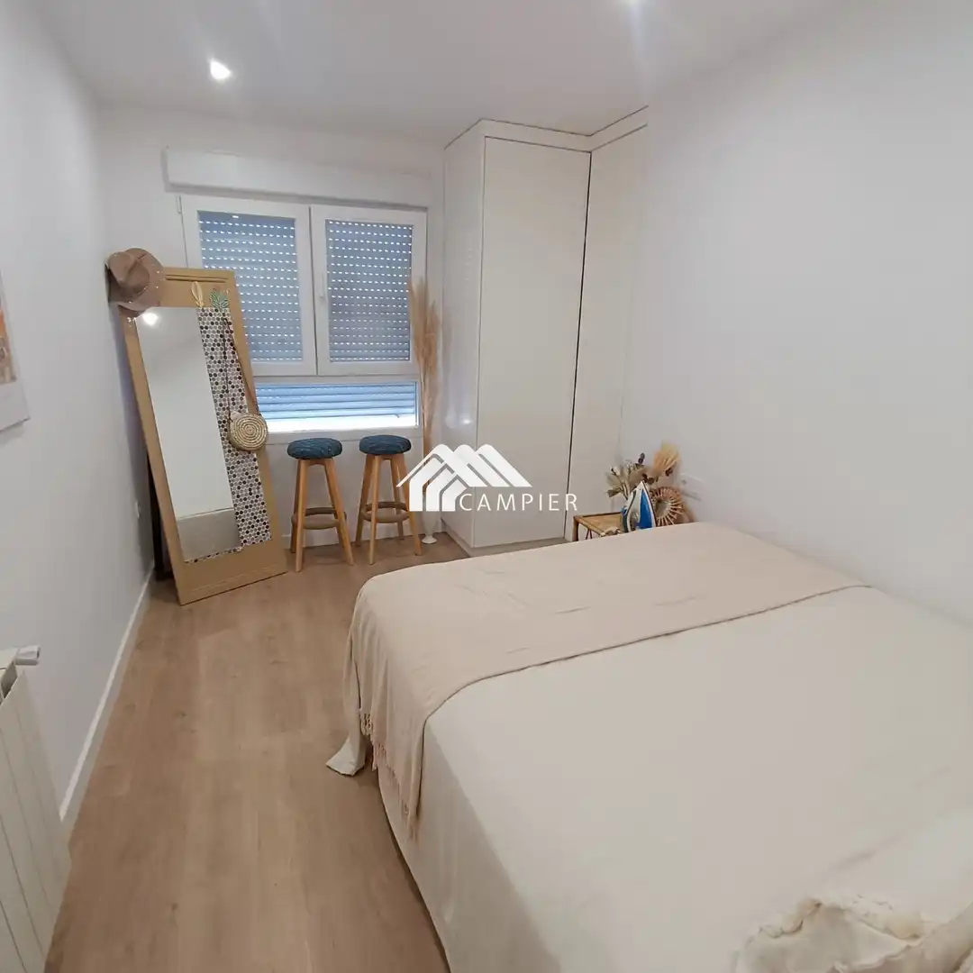 Bedroom of Flat for sale in Albacete  with Air Conditioner, Heating and Furnished