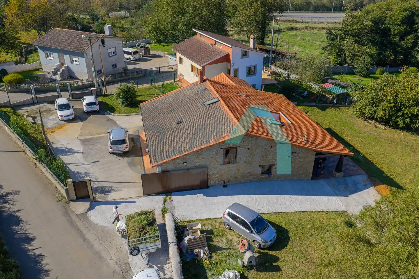 Exterior view of Houses for sale in Siero  with Heating, Private garden and Terrace