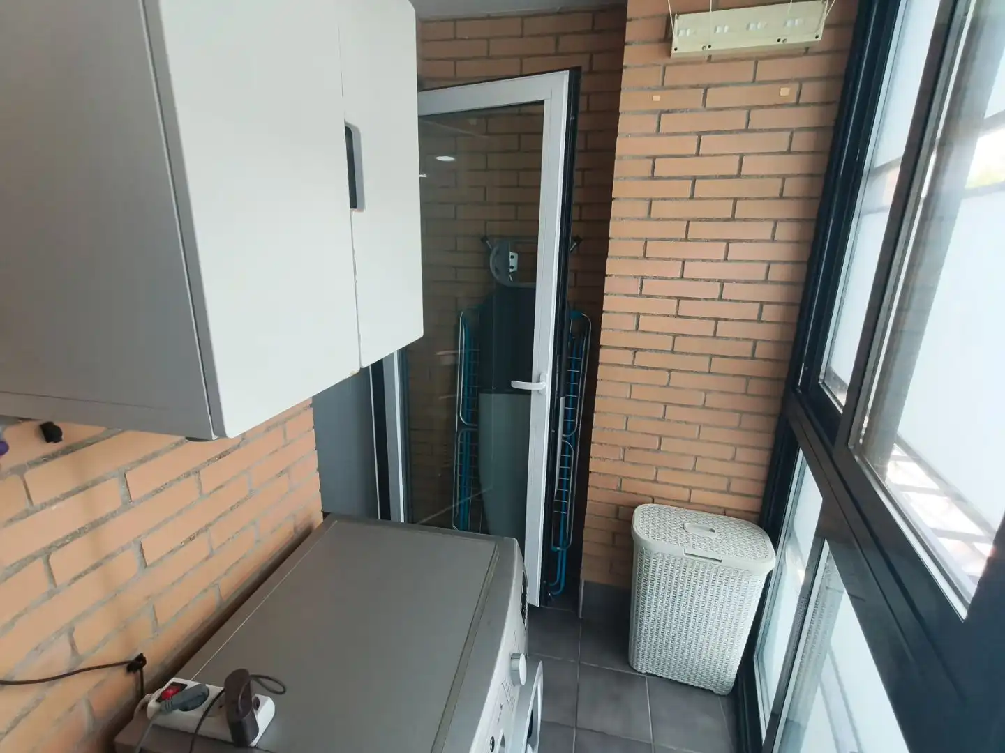 Balcony of Flat for sale in  Madrid Capital  with Air Conditioner and Balcony