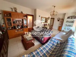 Sala de estar de Piso en venta en  Madrid Capital con Calefacción y Terraza