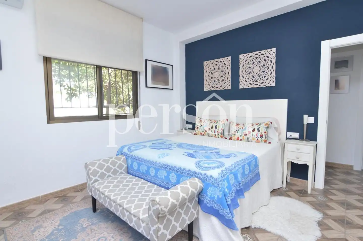 Habitación de Casa o chalet en venta en Chiva con Aire acondicionado, Jardín privado y Terraza