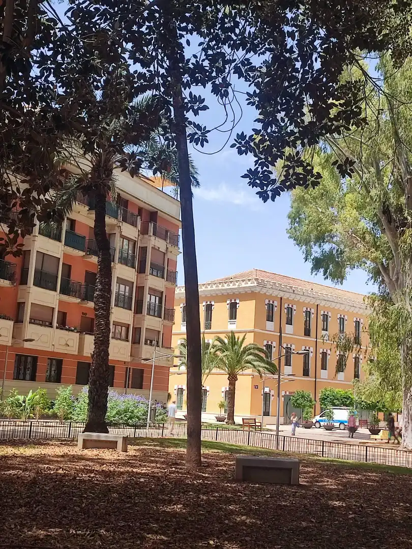 Vista exterior de Pis de lloguer en Murcia amb Aire condicionat, Calefacció i Moblat