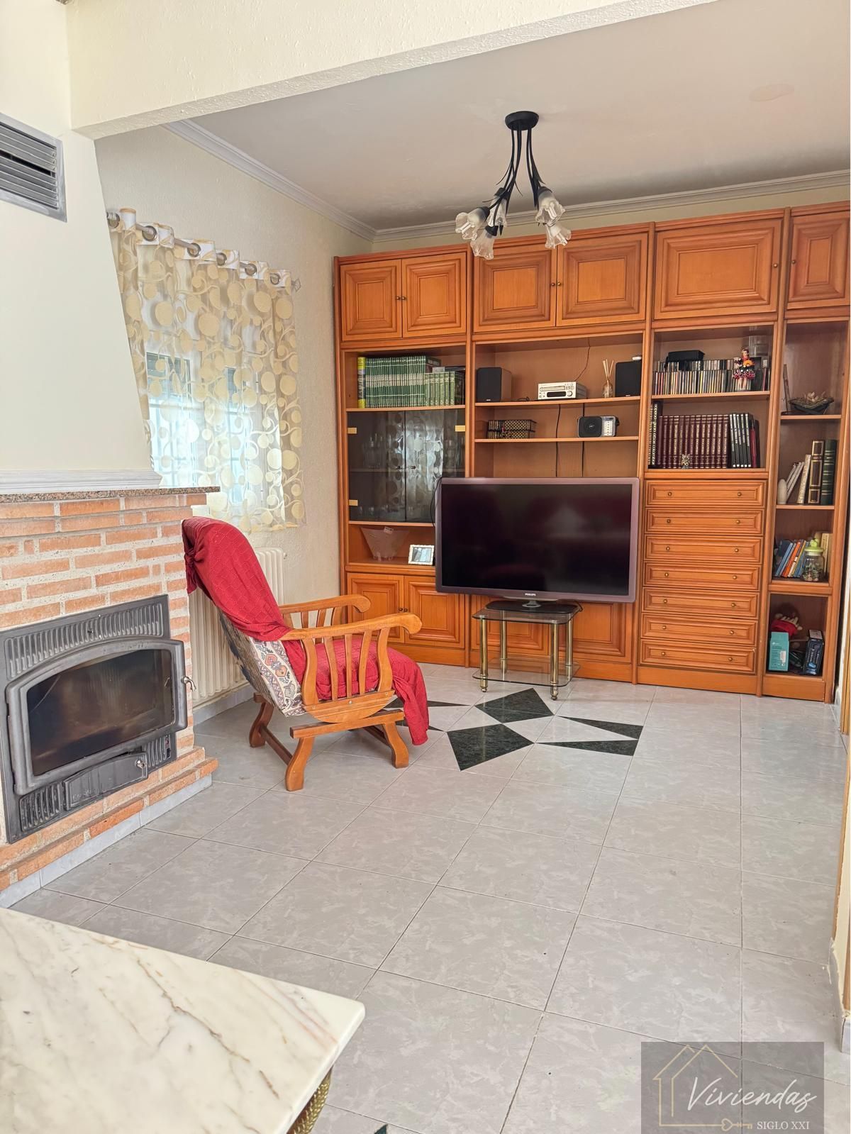 Living room of House or chalet for sale in Sevilla la Nueva  with Heating and Terrace