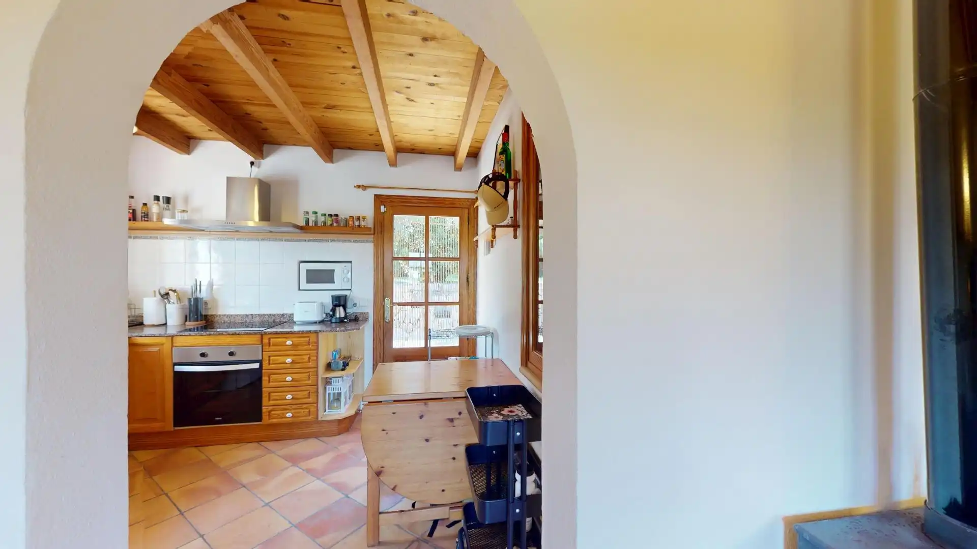 Kitchen of Country homes for rent in Costitx  with Air Conditioner, Heating and Private garden