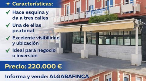 MAGNIFICO LOCAL DE 300 M2, HACE ESQUINA Y DA A TRES CALLES UNA DE ELLAS PEATONAL
