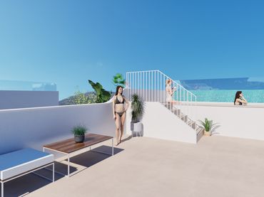 Bungalow amb piscina en venda a Calle Salar